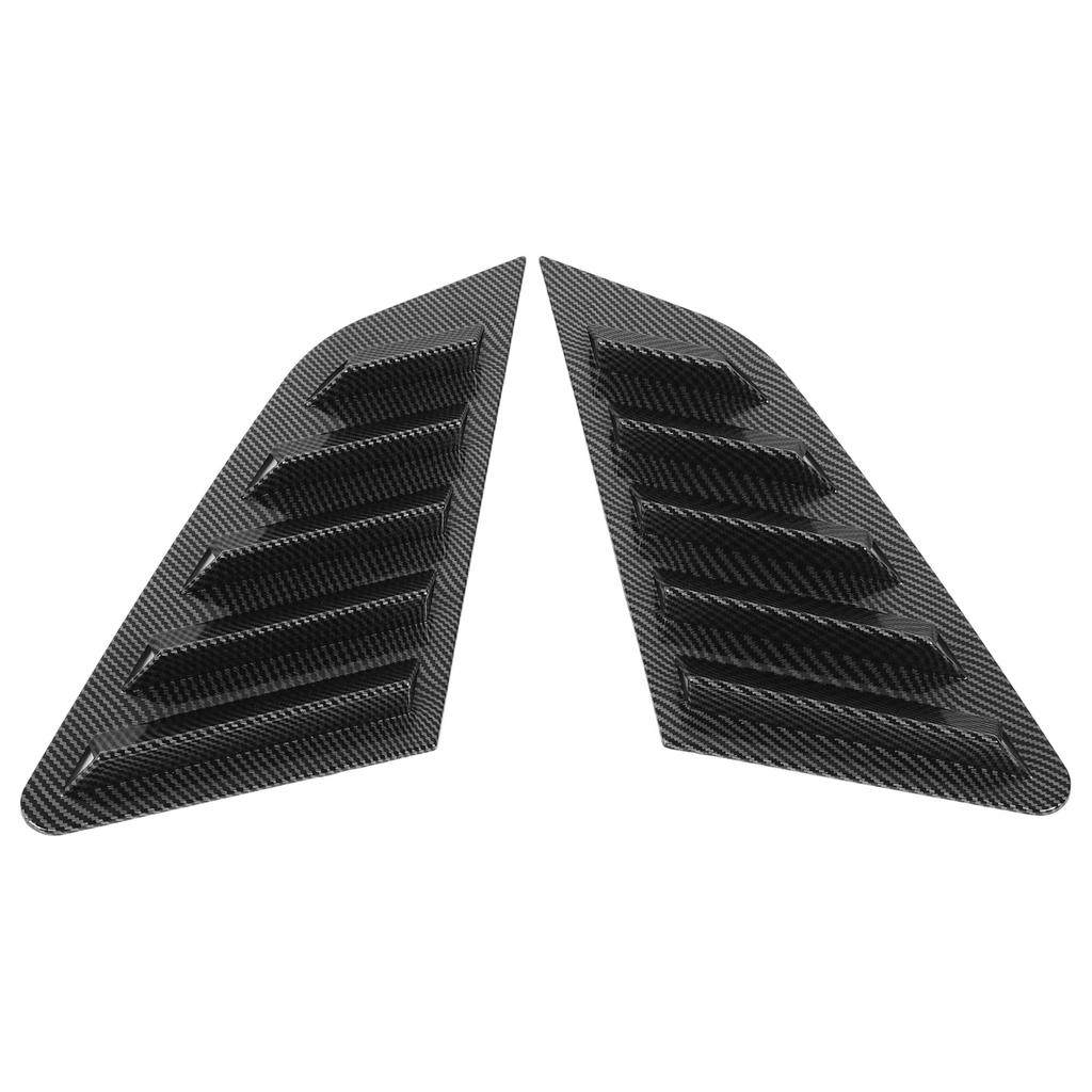 P  of Rear Window Louver Cover Sturdy ABS Left Right Side Window Shutter Cover Trim for     8Y Hatchback