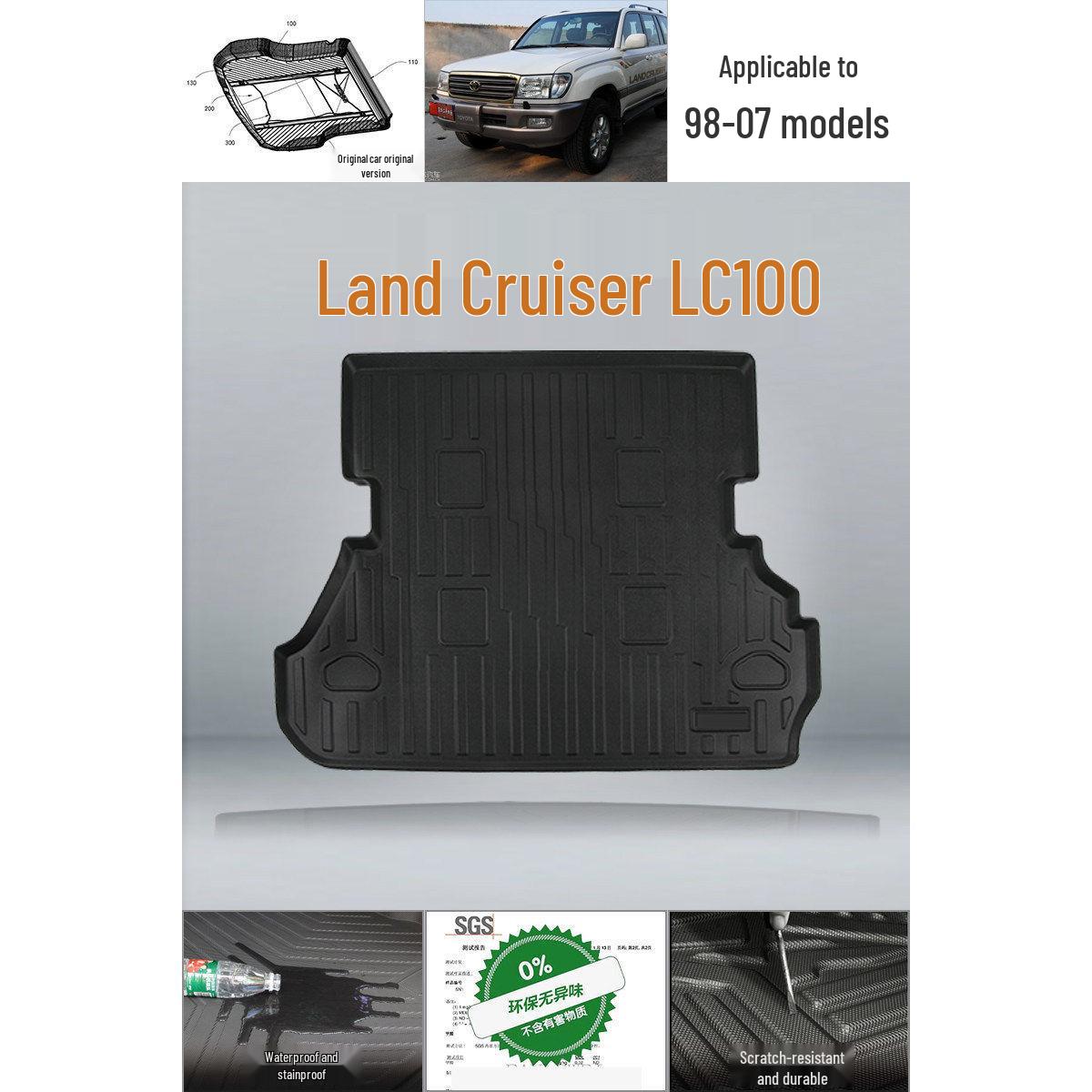 

Toyota LC100 Land Cruiser 4700/4500 Floor and Trunk Mats