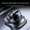 Car Phone Holder & Temporary Parking Number Plate - Rotatable, Non-Slip, Multi-Functional Console Mount