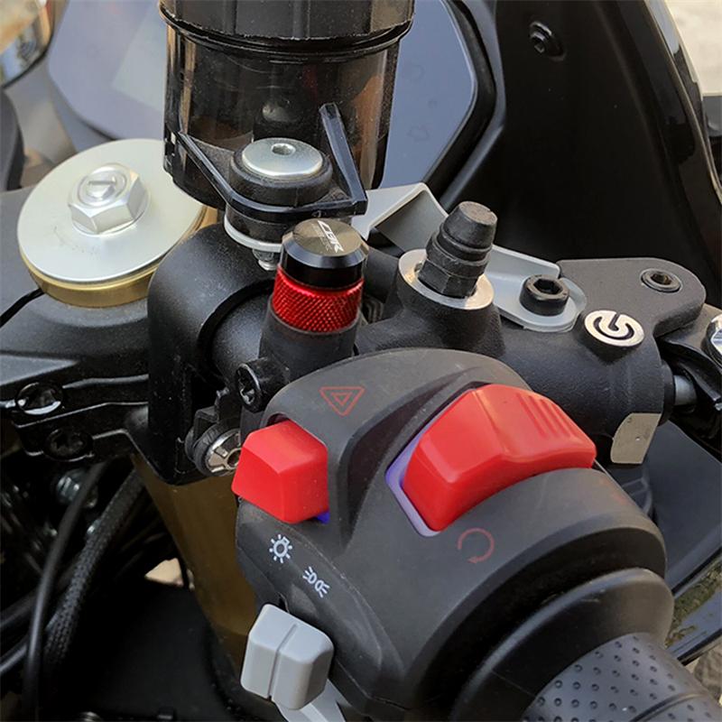 2pcs Motorcycle M10*1.25 CNC Mirror Hole Plug Screws Cover Thread Adapter Bolts For Honda CB650R CB 650R CB 650 R - 2022