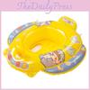 Inflatable Baby Swim Ring Water Gun Boat Eco-friendly Pvc Cartoon Pattern Swim Ring For Toddlers 85 Inflatable Bottom Green