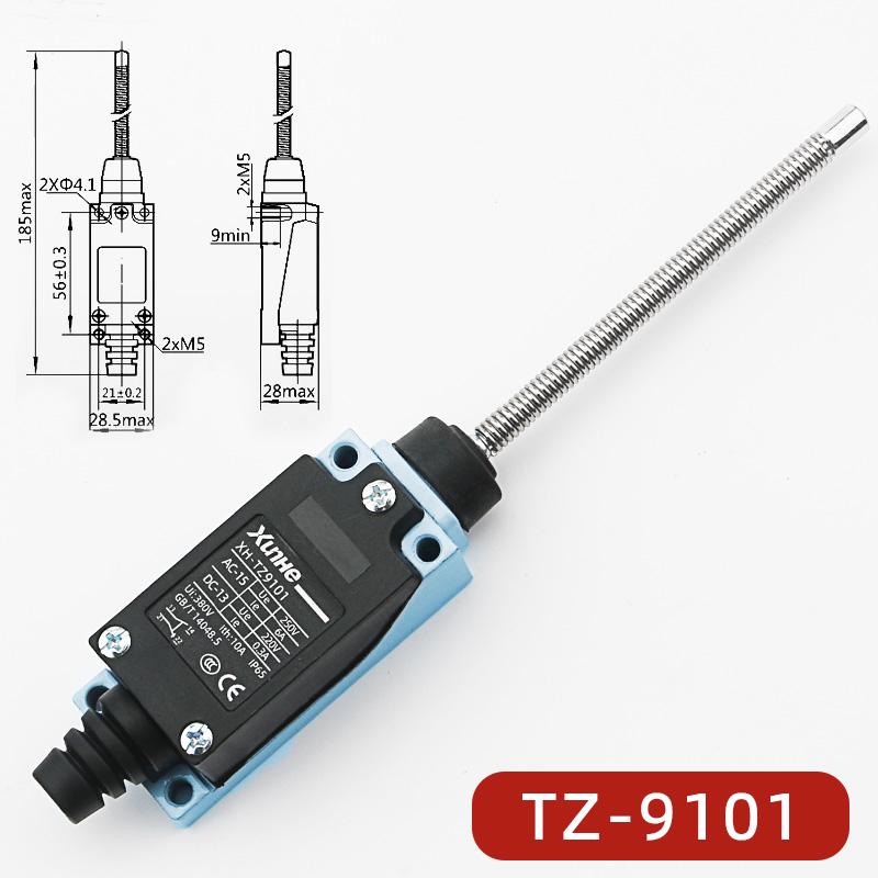 Limit Micro Switch TZ-ME8108 Series: Models 8104, 8107, 9101, 8111, 8112, 8166