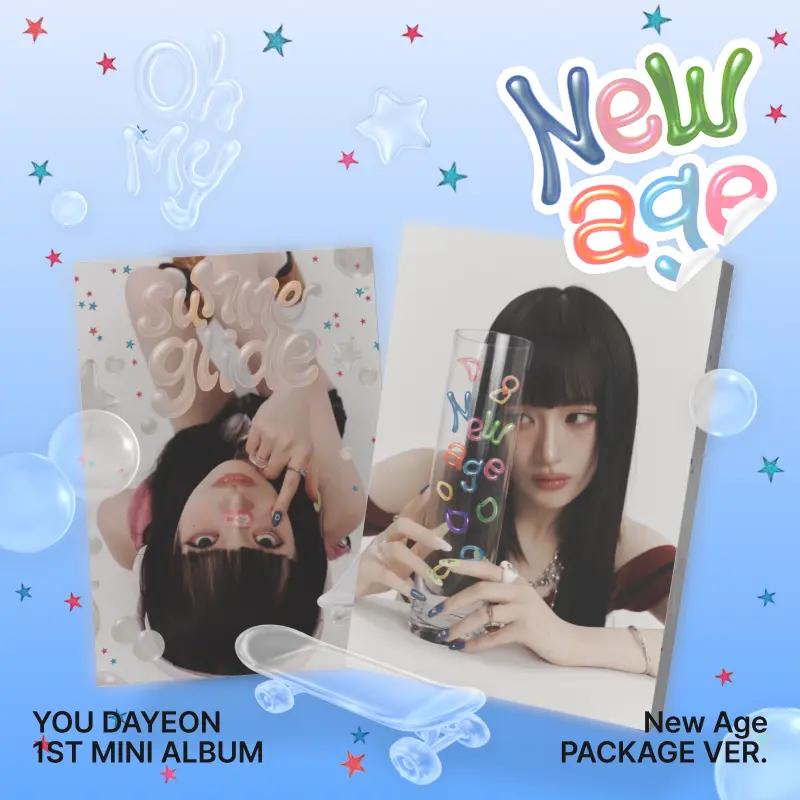 

(ПРЕДВАРИТЕЛЬНЫЙ ЗАКАЗ)YOU DAYEON - [NEW AGE] ПАКЕТ 1-го мини-альбома