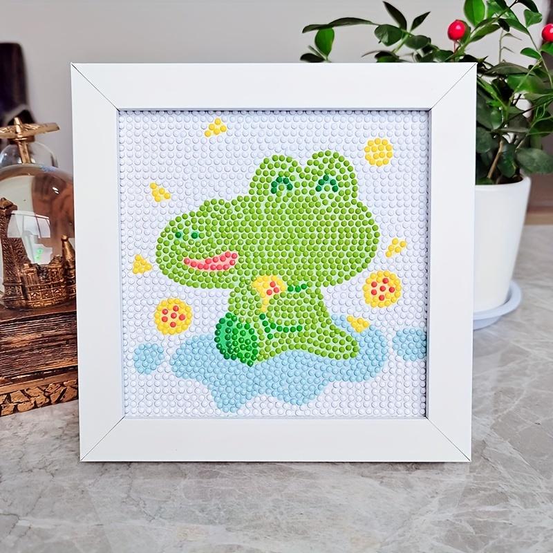 1set Diy Diamond Painting with Frame Handmade Material Paste Educational Toys Diamond Embroidery Handmade Products Need To Point Their Own Drilling
