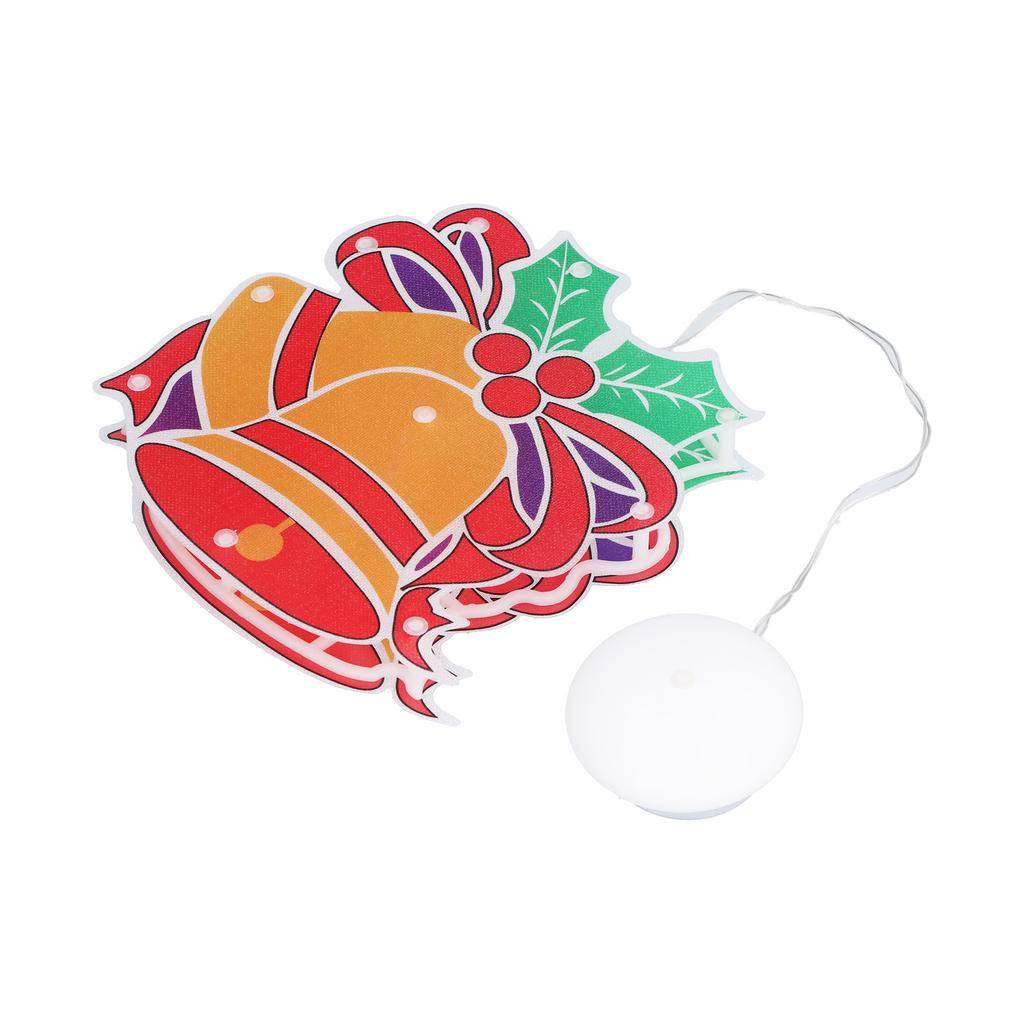 LED Weihnachtsdekorationslichter Batteriebetrieben Fensterhänge-Deko mit Saugnapf für Weihnachten