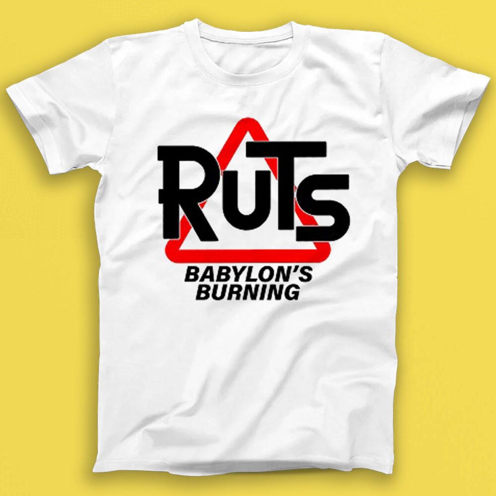 

The Ruts Babylon s Burning Панк-рок Музыка Подарочная Футболка 2084 4XL