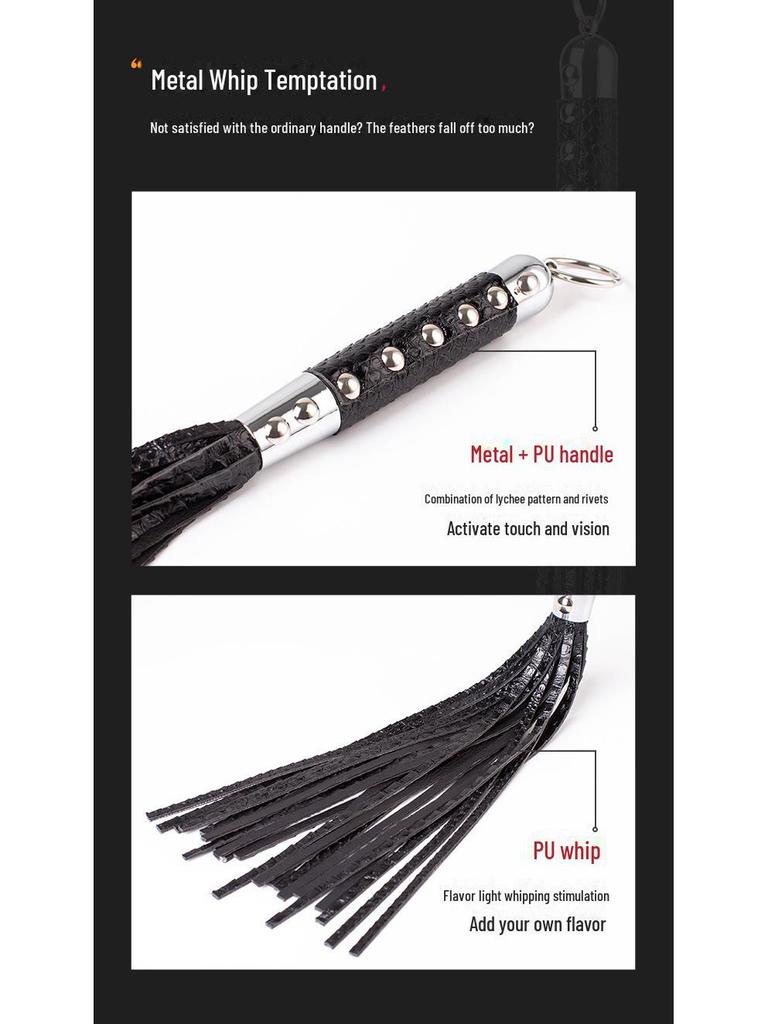 Miji Tassel Whip Set: Adult Foreplay & Flirting Toys Box, 50-Piece Collection.