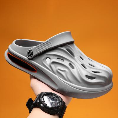 Kokosnuss Lochschuhe 2024 Taschenkopf Slipper Herren Sandalen Strandschuhe Ausgehen Reiseschuhe Lässige Gartenschuhe Coole Hausschuhe Herren