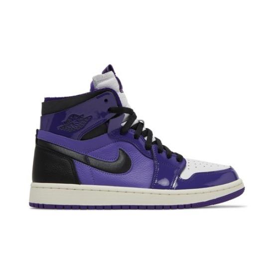 Women's Air Jordan 1 Zoom Comfort Court Purple Patent CT0979-505