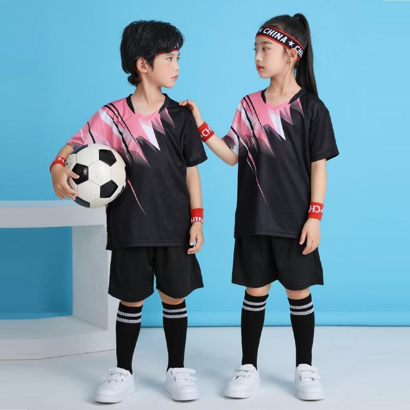 Children's Badminton Training Uniforms Boys and Girls Printing Primary School Students Sports Competition Training Uniforms Quick-drying Soldiers Ball