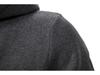 Trendige Dark System Mid-Length Hoodie-Jacke für Herren - XH12