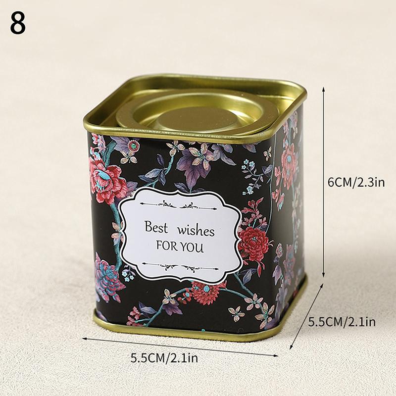 Cutii pentru Ceai, Recipiente, Cutii pentru Lumânări, Cutii pentru Cafea, Bomboane, Gustări, Cutii Mici din Tinichea, Mini Cutii Portabile de Depozitare, Borcane Sigilate, Ambalaj, Articole pentru Ceai