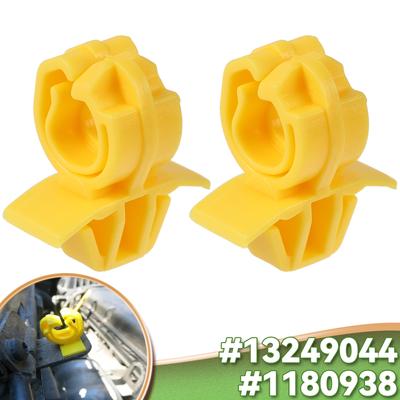 2x Compatibile con Opel Vauxhall Holden Vectra C Supporto per asta di supporto del cofano Supporto per cavo del cofano Clip di fissaggio 13249044 1180938