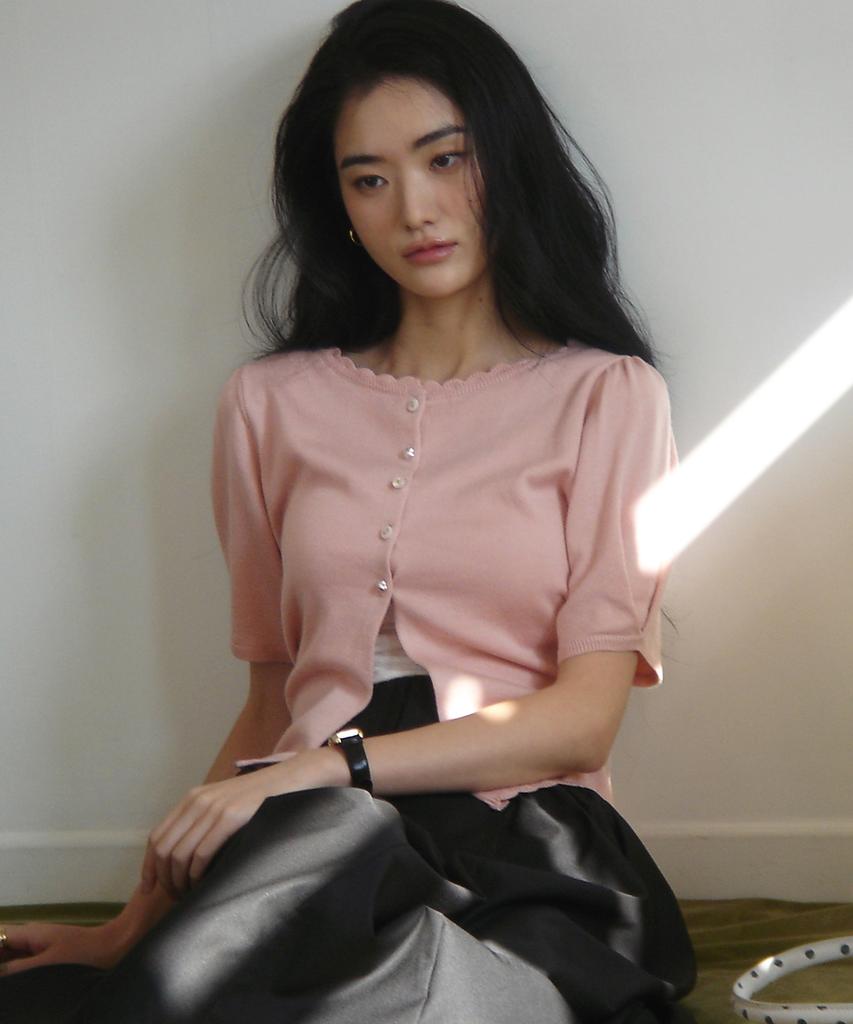 Cheri Aube Angpl Cardigan-Pink