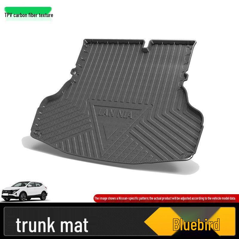 Nissan Trunk Mat for Sylphy, Qashqai, Teana, X-Trail, Terra, Qirida, Kicks, Murano, Paladin, Tu Da Tu