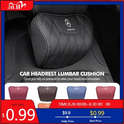 GLC GLB Neues Auto Sitzkissen Kopfstütze Nackenkissen Lendenstützkissen Für Mercedes Benz W202 W212 W126 W140 W168 W177 CLS GLE G