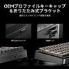 DIERYA DK68E 60% Compact Mechanical Gaming Keyboard with Hot-Swap, Gasket Mount, Creamy Keystroke Sound, Fully Programmable, Volume Knob, RGB