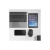 Japanese Rapoo Hybrid Mouse Bluetooth Connection 1600dpi Sensor 8 Buttons Wireless Mouse MT550 Black [Official distributor] 5.0/2.4GHz