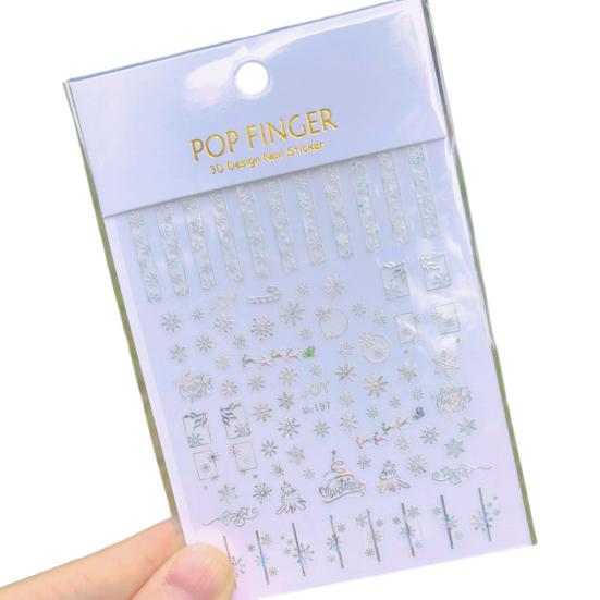 Toller Nail-Art-Aufkleber, langlebig, glatt, zum Selbermachen