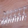 Space Saving Overhead Wine Glass Rack High Quality Nonrust Steel Mountable Storage Solution Rustproof Wine Glass Stand