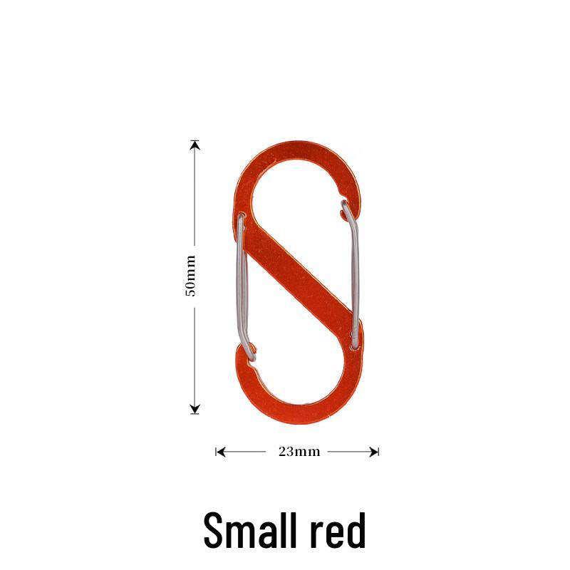 ZISIZ Outdoor Tactical Locking Carabiner Small