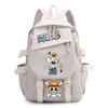 One Piece King Printed Backpack Elementary School Students Junior High School Students High School Students Large Capacity School Bag