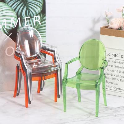 1/6 Dollhouse Miniature Chair Furniture Model Toys for Doll House Decoration