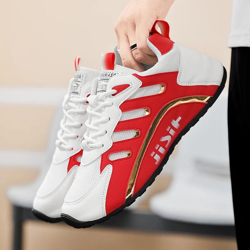 New Fashion Casual Lightweight Wear-resistant Men's Shoes Trend All-match Running Shoes Men's Low-top Breathable Mesh Shoes