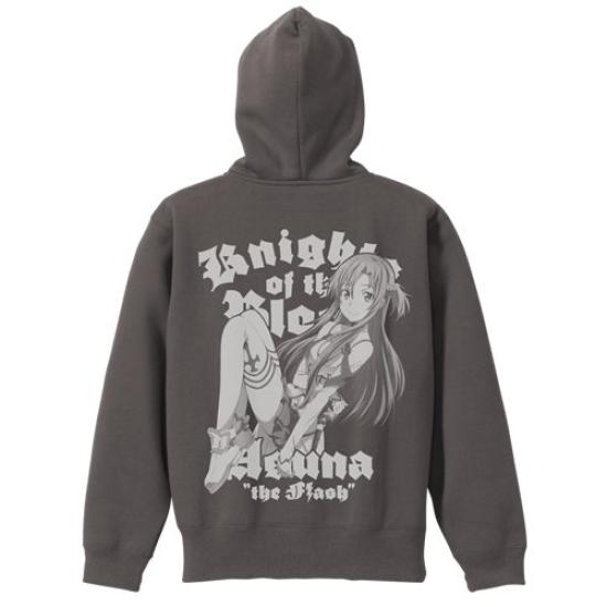 

Sword Art Online Красивая парка Асуна Zip Charcoal Vice-Captain SizeS