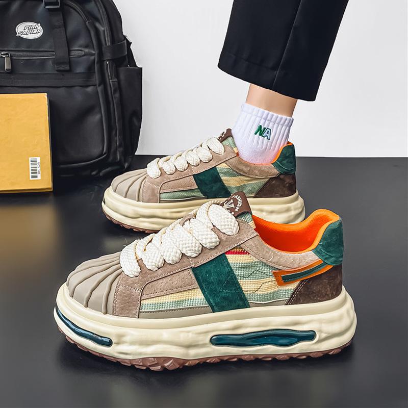 Fashion Men's Shoes Full of Youthful Vitality Breathable Casual Sneakers Men Student Platform Shoes for Men Designer Shoe Men Anime Shoe