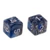 20Pcs Colorful 6 Sided Acrylic Dices 16mm Polyhedral Cubes Square Corner Dices