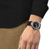 TISSOT Automatic Mechanical Movement 100m Water Resistance Men's Watches Watch 41mm Black Dial Steel Watch Case T1418071705100