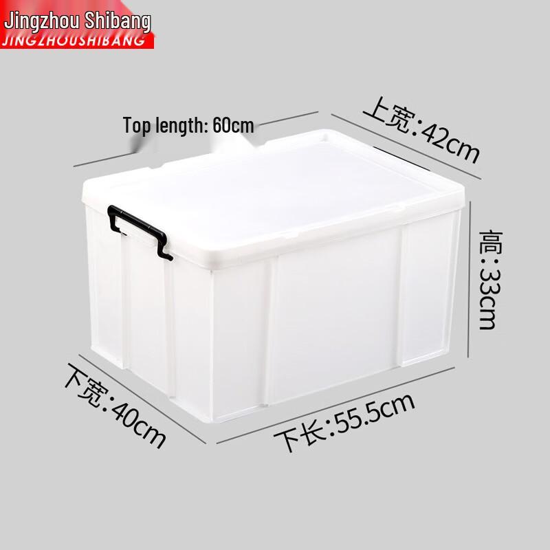 Multi-Purpose Plastic Storage Box with Lid and Handle