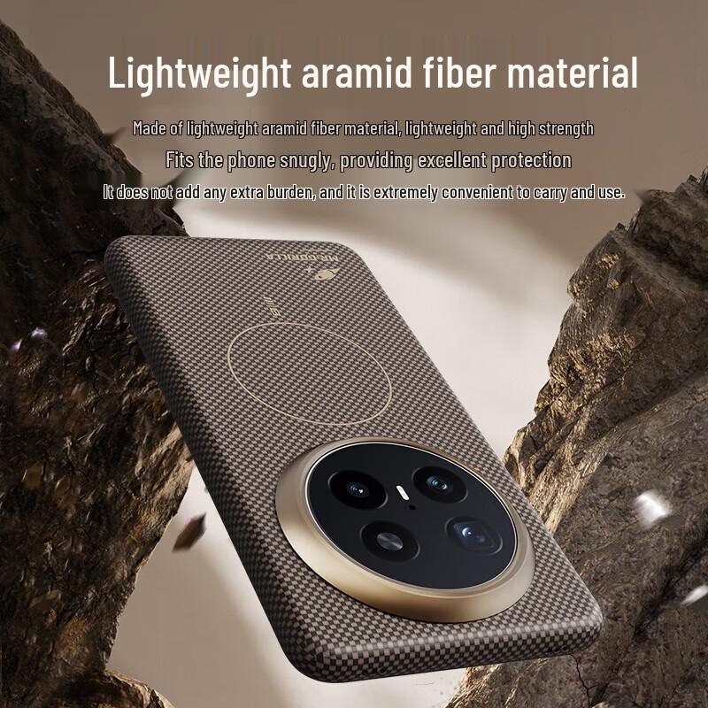 Huawei Mate70 Pro Aramid Fiber Magnetic Phone Case