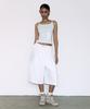 FANCY CLUB Leopard Sagging Bermuda Shorts (White) F26Qd403