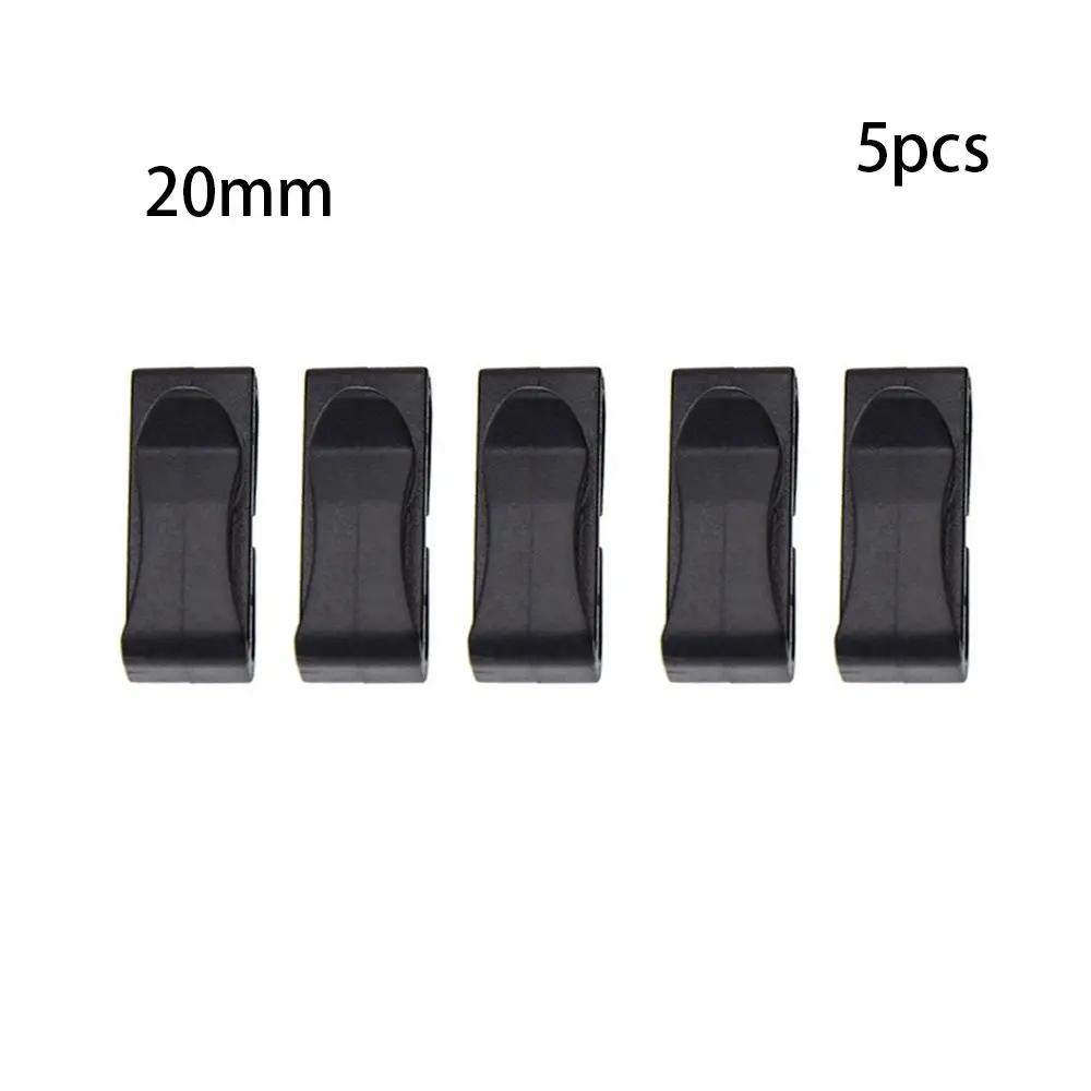 

5pcs Molle Webbing Buckle Camping Hiking Outdoor Military Attach Strap Belt end Clip Adjust Keeper Tactical Backpack Bag Buckles