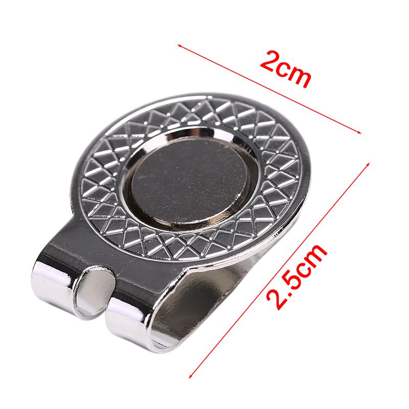 Μαρκαδόρος Μπάλας Γκολφ με Μαγνητικό Κλιπ για Καπέλο Γκολφ, Κράμα Εξωτερικού Χώρου, Προμήθειες, Αξεσουάρ