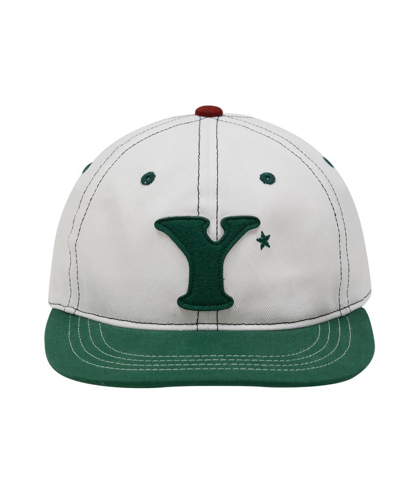 WAIKEI Y Logo Applique Cap Ivory