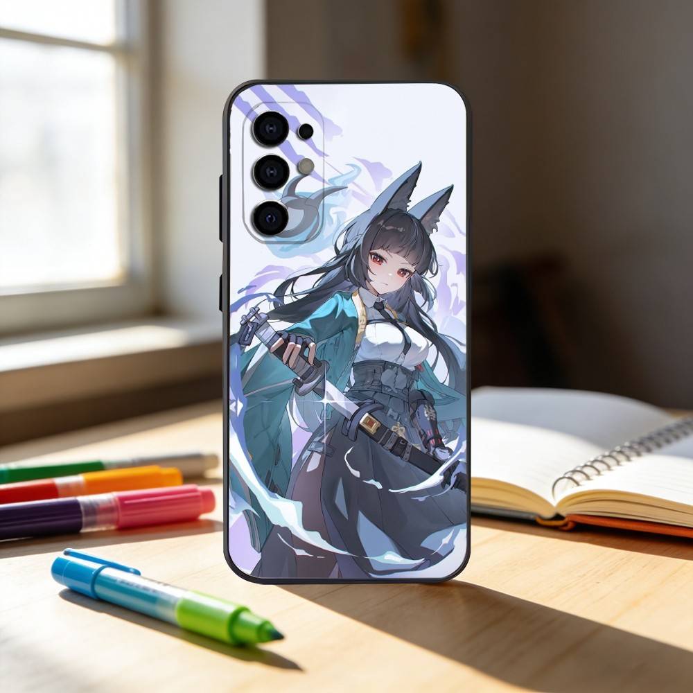 Z Zone Zero Miyabi Hoshimi  Phone Case For Samsung S25,S24,S21,S22,S23,S30,Ultra,S20,Plus,Fe,Note,10,9,5G Black Cover