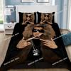 Anuel AA Real Hasta La Muerte Duvet Cover Pillowcase Bedding Set Boy Girl Bedroom Decoration Children Single Double Large Size
