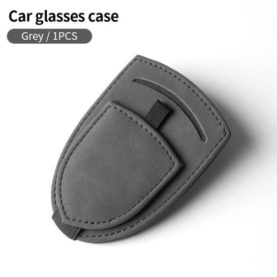Car Visor Sunglasses Clip Strong Magnetic Eyeglass Holder for Vehicle Scratch-Free Storage for Sun Glasses Car Interior Accessory