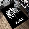 Custom Name Harry Potter Living Room Non-Slip Area Rug Soft Carpet for Bedroom Kids Playroom Sofa Office Home Decor Doormat