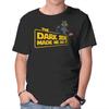 Unisex Crew Neck T-Shirt The Dark Side Made Me Do It Graphic Short Sleeve Casual Tee