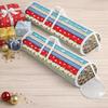 Cylinder Wrapping Paper Storage Bag Large Capacity Waterproof Gift Wrap Storage Bag Transparent with Handle Zipper