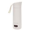 Travel Electric Kettle 4 Adjustable Settings Portable Car Heating Cup Milk Warmer for Baby Formula Tea Coffee Beige