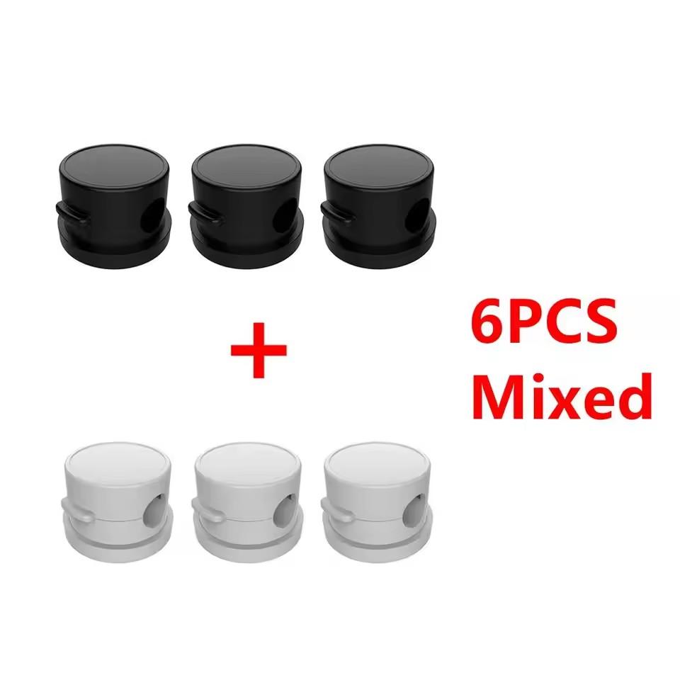 360 Rotation Magnetic Cable Clip Cable Organizer Holder Adhesive Wire Keeper Management USB Charging Line Winder For Home Office