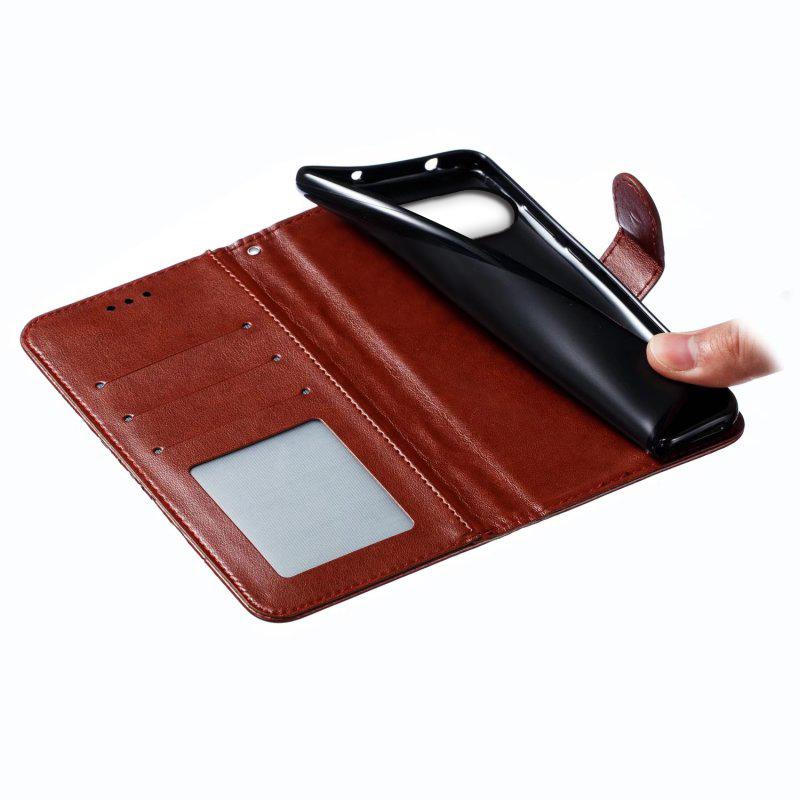 For Google Pixel 10 Pro XL/9 Pro XL Case PU Leather Mandala Imprinted Design Wallet Phone Cover