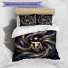 Argentina Football Printed Bedding 3 Piece Set Cozy Breathable Bed Cover Set As Housewarming Holiday Gift
