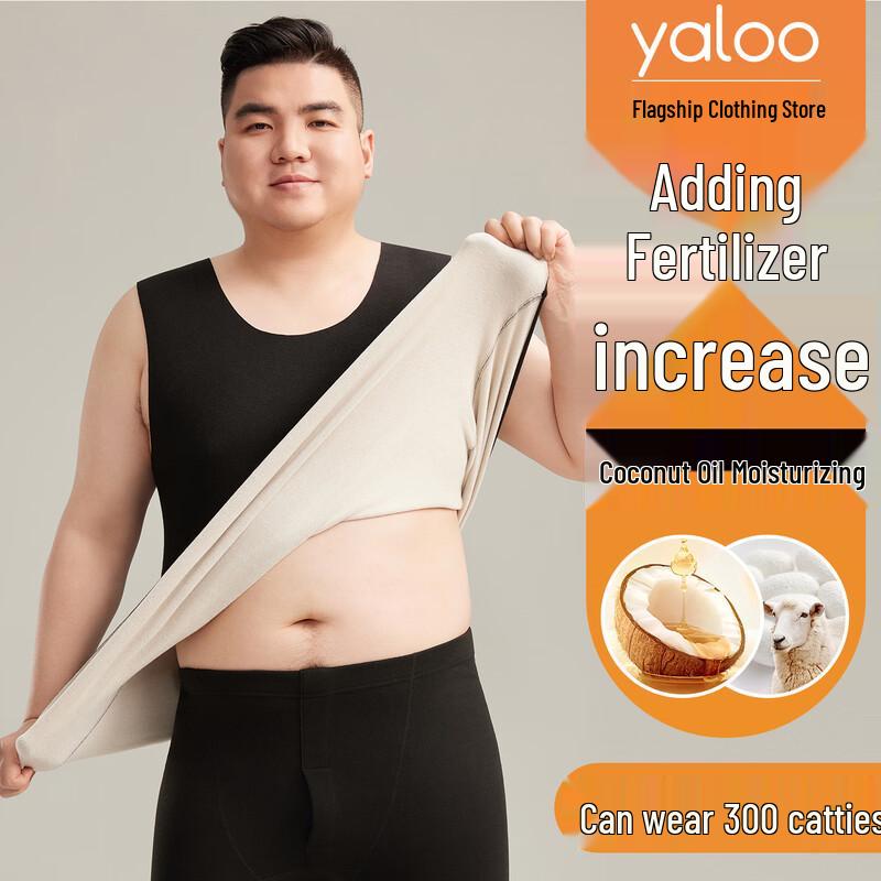 

Мужской терможилет Yalu большого размера из кашемировой смеси 4XL