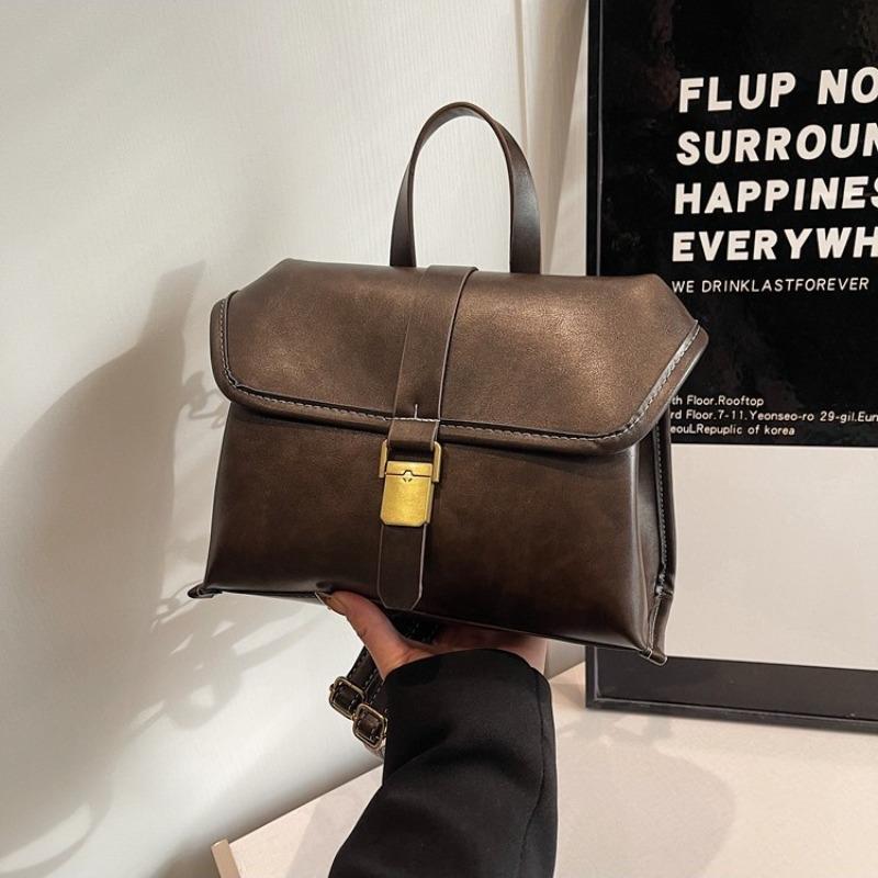 Winter Multifunctional Document Double Shoulder Crossbody Bag Commuter Premium Handbag Double Shoulder Travel Bag